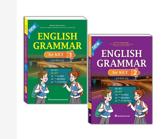 Sách - Combo 2c - English grammar for starters (có đáp án) - trọn bộ