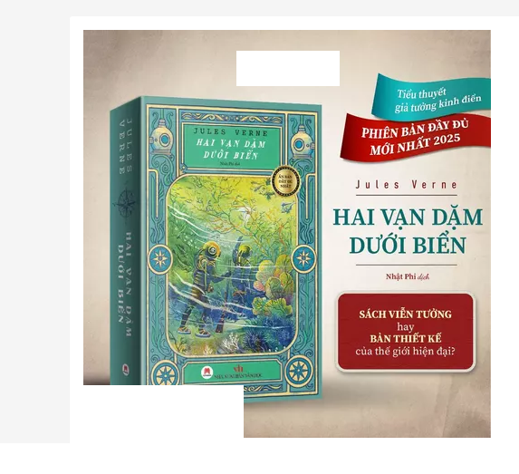 Sách Hai vạn dặm dưới biển - Ấn bản đầy đủ nhất, sách về đại dương, bách khoa toàn thư về đại dương
