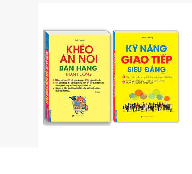 Sách - Combo 2c Khéo ăn nói bán hàng thành công (bìa mềm) + Kỹ năng giao tiếp siêu đẳng (bìa mềm)