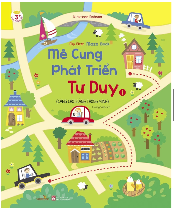 Combo 6 cuốn Mê cung phát triển tư duy (vizibooks)