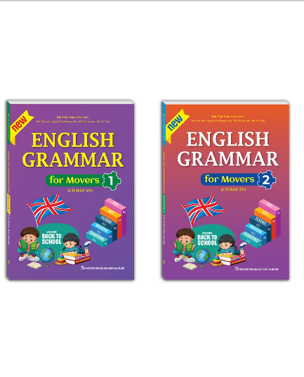 Sách - Combo 2c - English grammar for Movers (có đáp án)