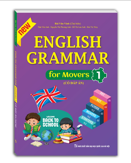 Sách - Combo 2c - English grammar for Movers (có đáp án)