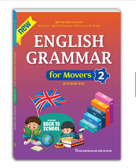 Sách - Combo 2c - English grammar for Movers (có đáp án)