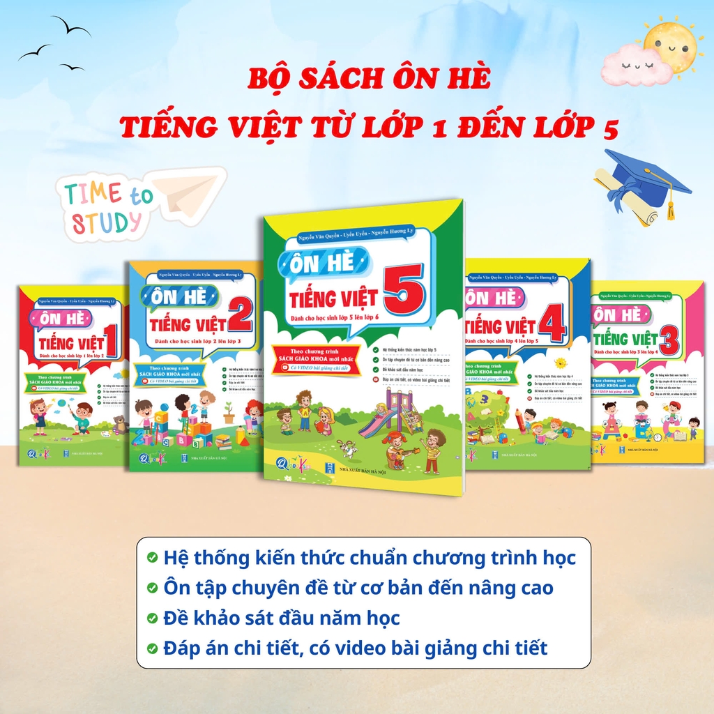 Sách - Ôn Hè Toán 6, Dành Cho Học Sinh Lớp 6 Lên Lớp 7