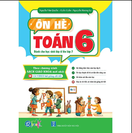 Sách - Ôn Hè Toán 6, Dành Cho Học Sinh Lớp 6 Lên Lớp 7