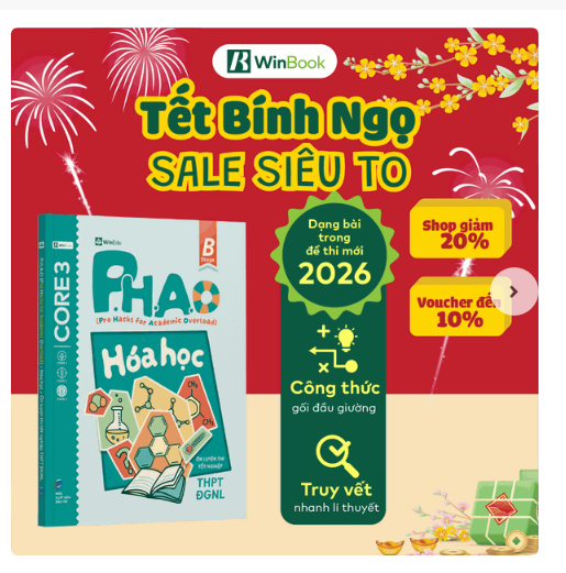 Combo Sách P.H.A.O Ôn luyện thi tốt nghiệp THPT, ĐGNL - Toán, Lí, Hoá, Sinh, Văn, Sử, Địa
