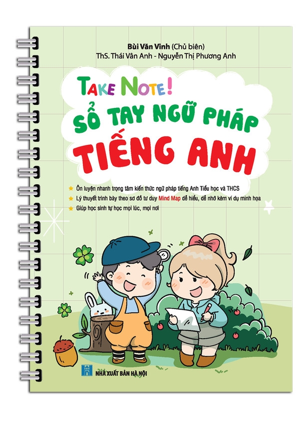 SÁCH - TAKE NOTE ! Sổ tay ngữ pháp tiếng anh (gáy lò xò)