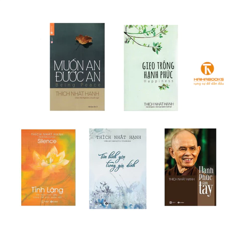 Sách - Bộ 5 Cuốn sách hay của Thiền sư Thích Nhất Hạnh - Thái Hà Books