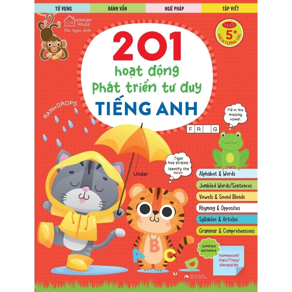 201 Hoạt động phát triển tư duy NÃO BỘ (combo 4 cuốn)