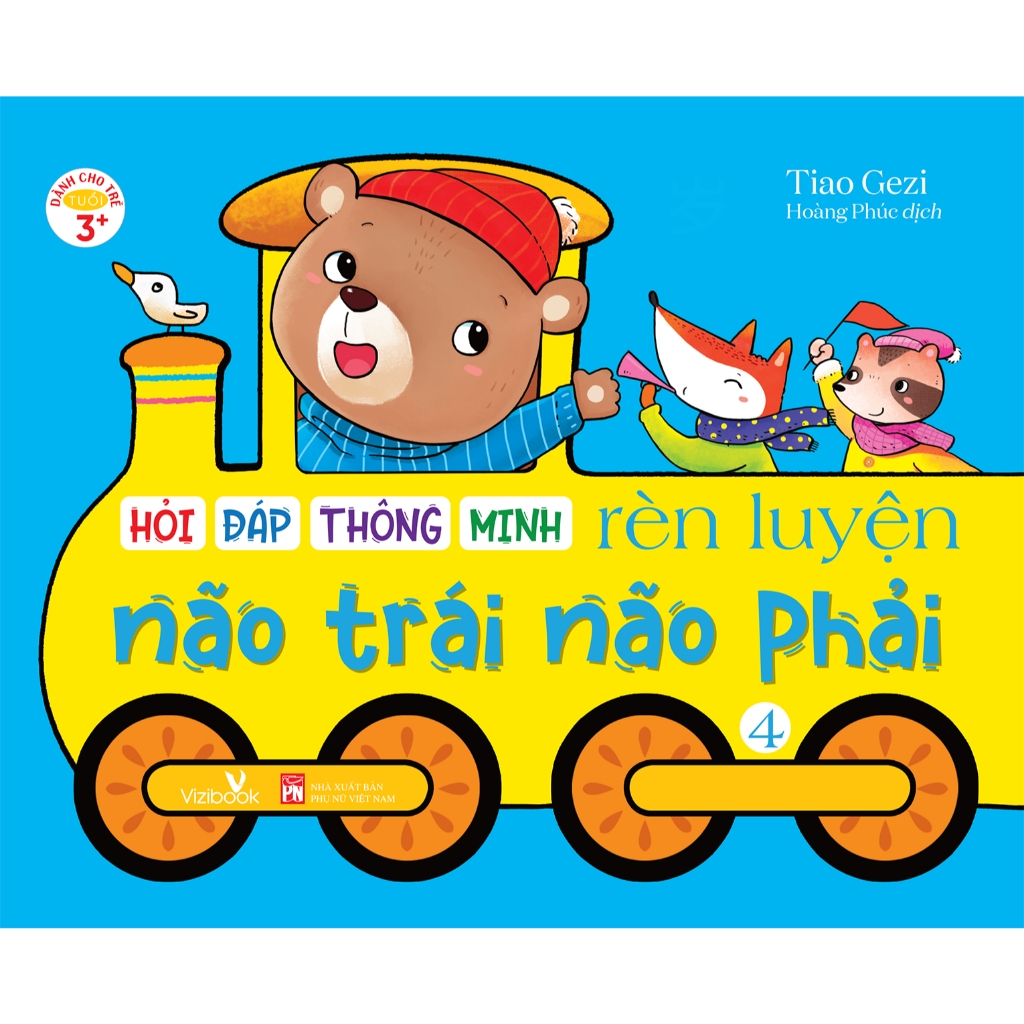 Bộ sách Hỏi đáp thông minh - Rèn luyện não trái não phải (vz)