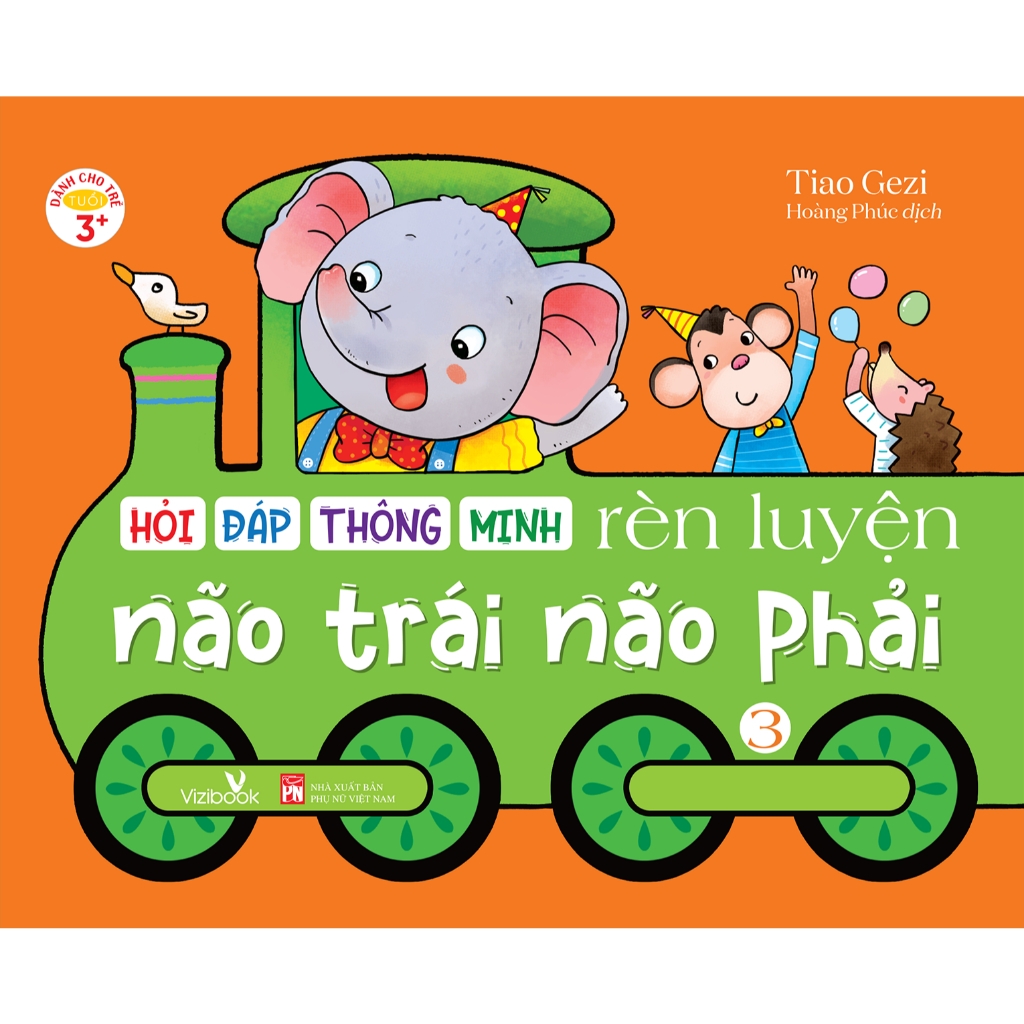 Bộ sách Hỏi đáp thông minh - Rèn luyện não trái não phải (vz)