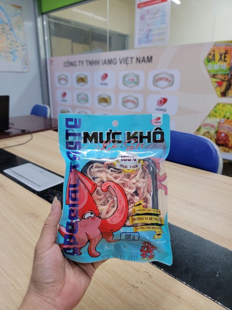 IAMG - Mực Khô xé sợi gói 60g