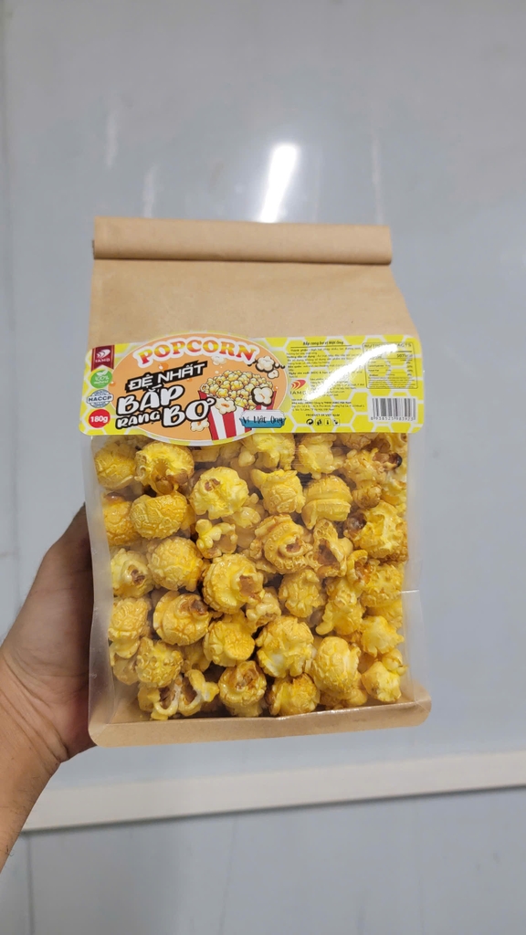 Bắp rang bơ POPCORN vị mật ong - gói 180g
