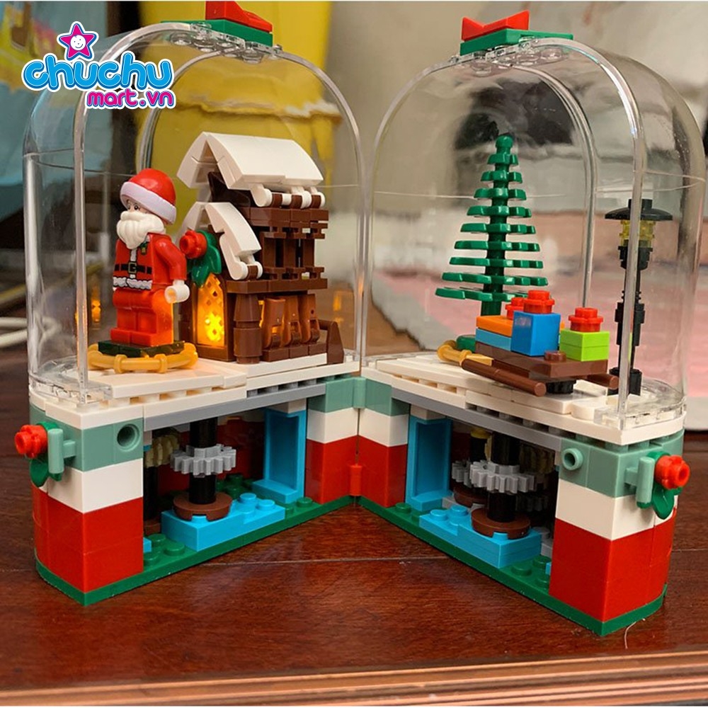 Đồ chơi Lắp ghép Mô hình Lego, Đón giáng sinh cùng ông già Noel Mã ...