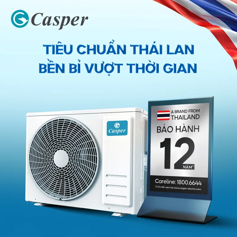 Khuyến mại Chính hãng [Lắp đặt 0Đ HCM/ HN] Máy lạnh/ Điều hòa Casper Inverter ProAir 1 chiều 1HP GC-09IB36 - Bảo hành 3 năm
