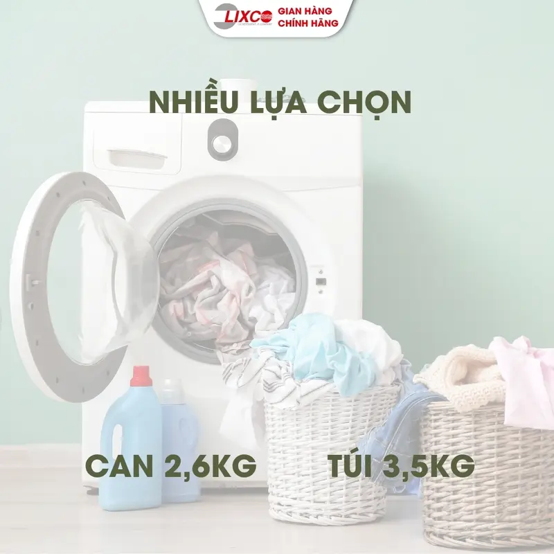 [Chính hãng] Combo 2 TÚI NƯỚC GIẶT LIX MATIC HƯƠNG NƯỚC HOA 3,2KG/1 túi 2C-NGM04 Vũ trụ khỏe đẹp