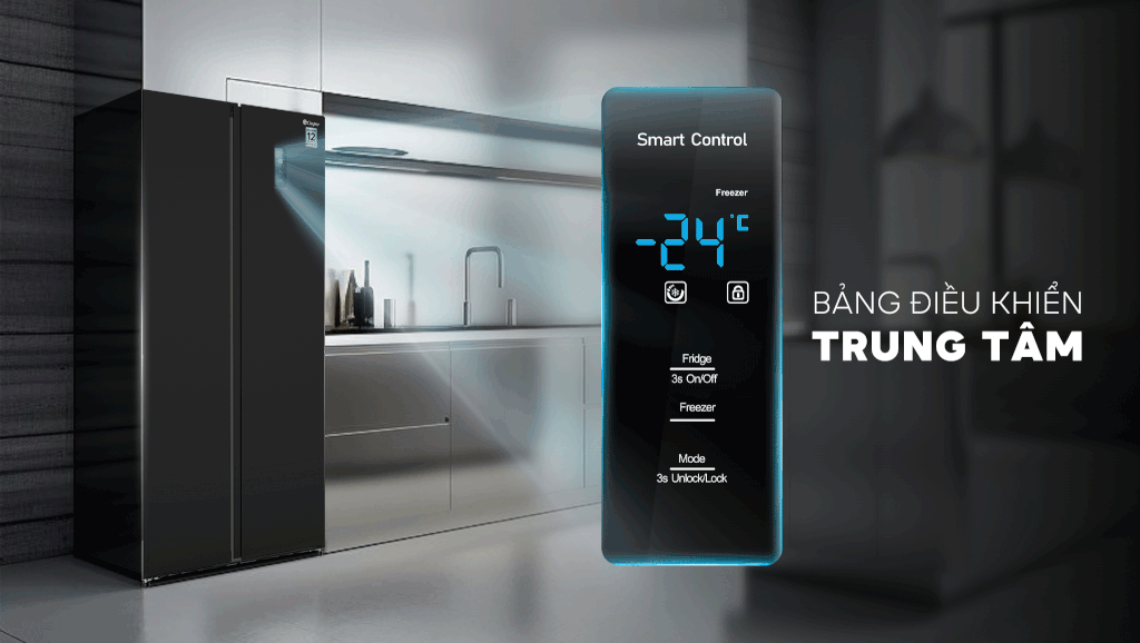 [Khuyến mại] Chính hãng Tủ lạnh Casper Inverter 458 lít RS-460PBW Mới 100% bảo hành chính hãng giá rẻ nhất thị trường