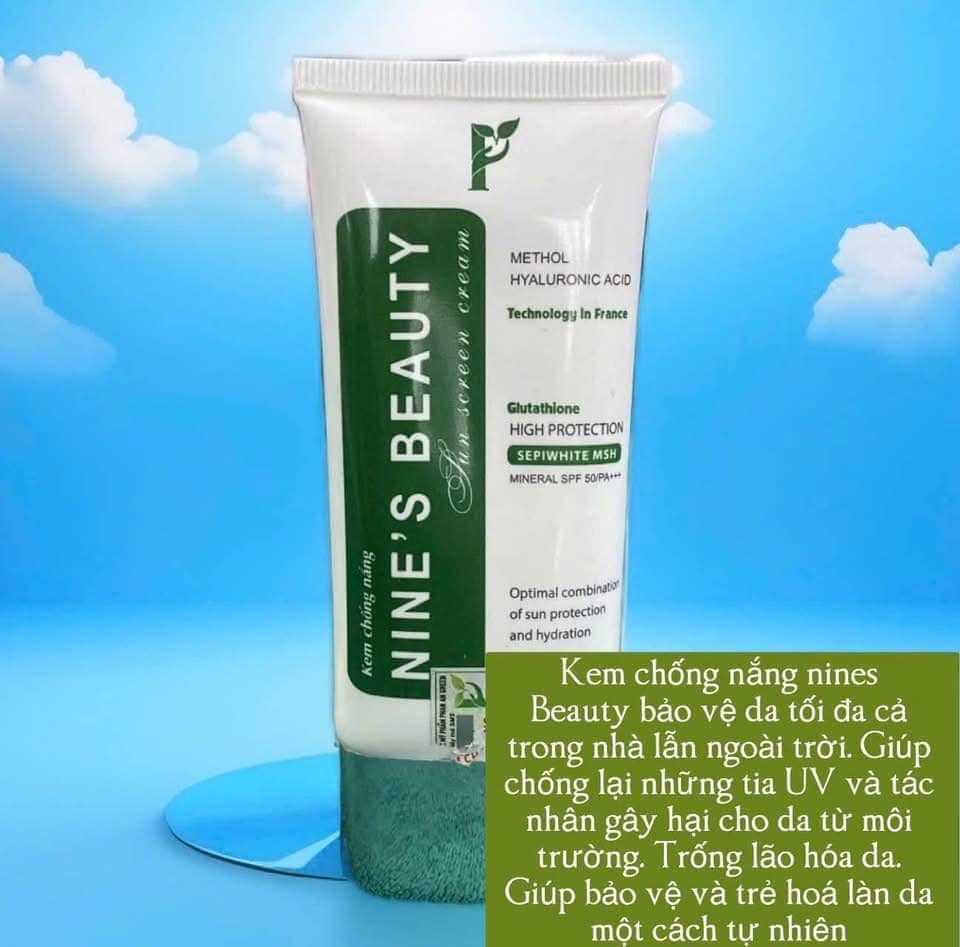 DNA hồng yến huyết yến dưỡng da trắng sáng mềm mịn đều màu căng bóng trẻ hóa chống lão hóa da cấp ẩm sâu Nine's Beauty Phan An Green Revie Regenerative stemcell Cream Phan An Green hàng xuất Mỹ