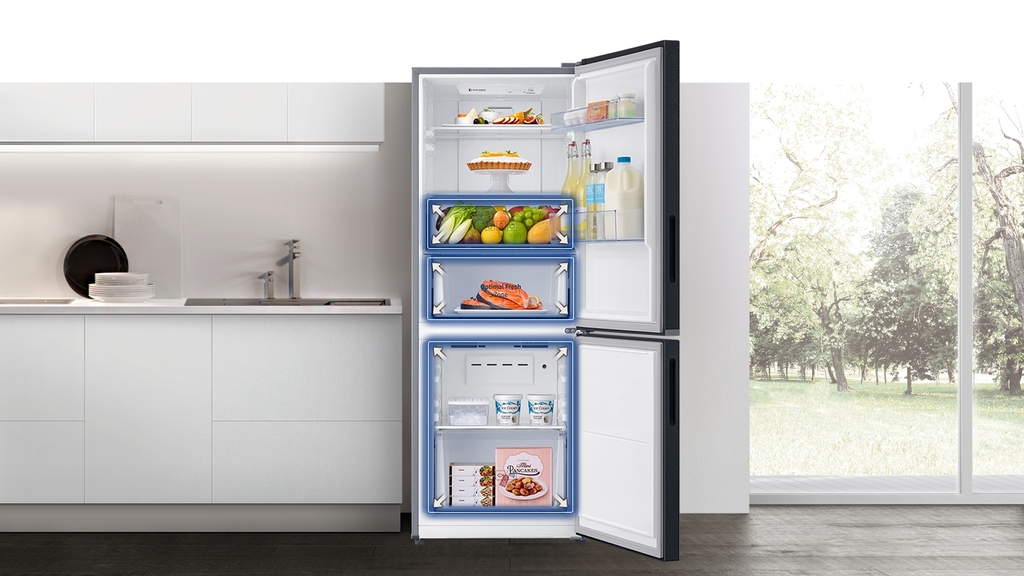 [Khuyến mại] Chính hãng Tủ Lạnh Ngăn Đông Dưới với Ngăn Đông Mềm Optimal Fresh Zone, 285 L Mới 100% bảo hành chính hãng giá rẻ nhất thị trường