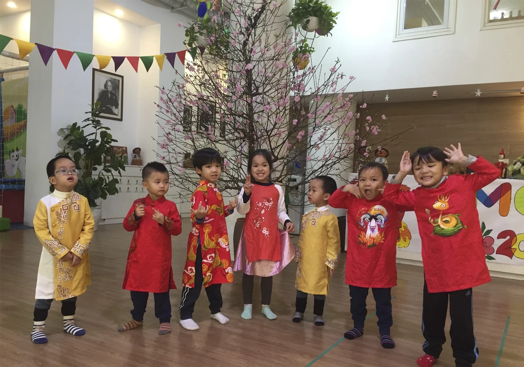 Cơ sở vật chất mầm non Montessori - Kidsuni.vn