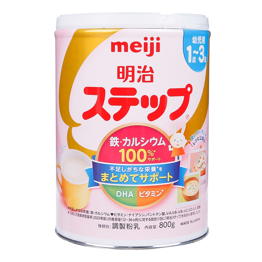 Sữa Meiji số 0 chính hãng nội địa Nhật Bản 800g 01 tuổi