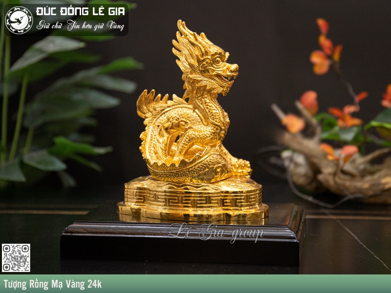 Tượng Rồng Thời Nguyễn Mạ Vàng 24k | Lê Gia Group - Giữ Chữ Tín Hơn Giữ ...