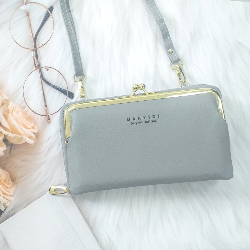 Ví Cầm Tay Nữ Dài Đeo Chéo Cao Cấp Sang Trọng Phong Cách Hàn Quốc TVNN261