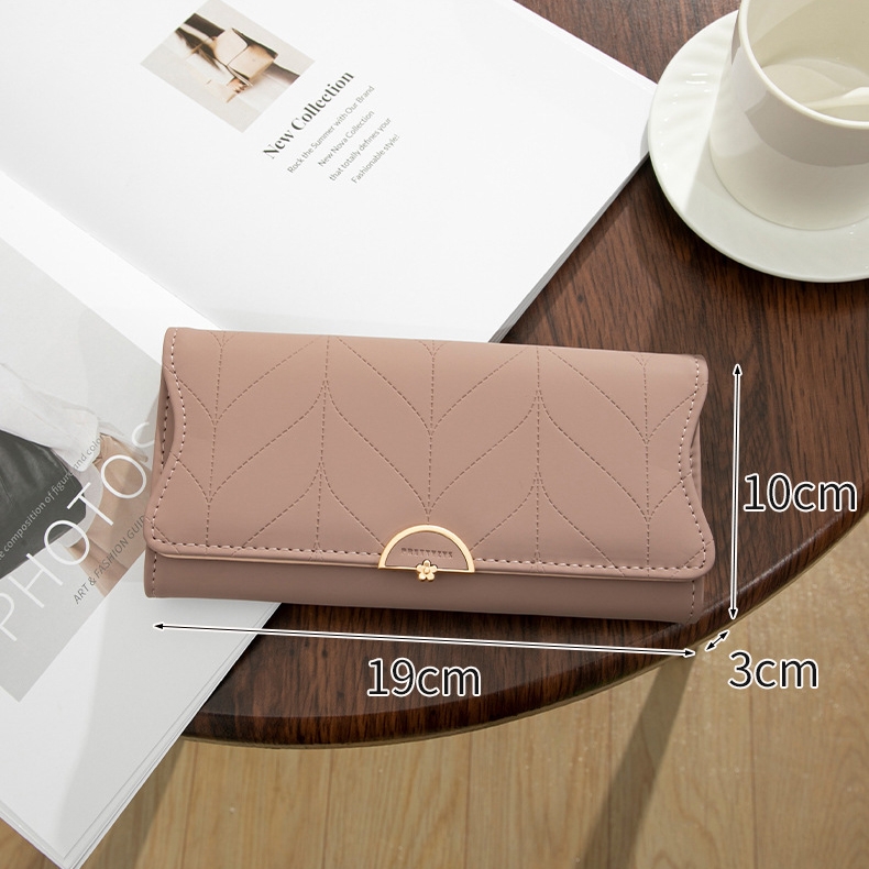 Ví Nữ Dài Cầm Tay Cao Cấp Sang Trọng Phong Cách Hàn Quốc TVNN441