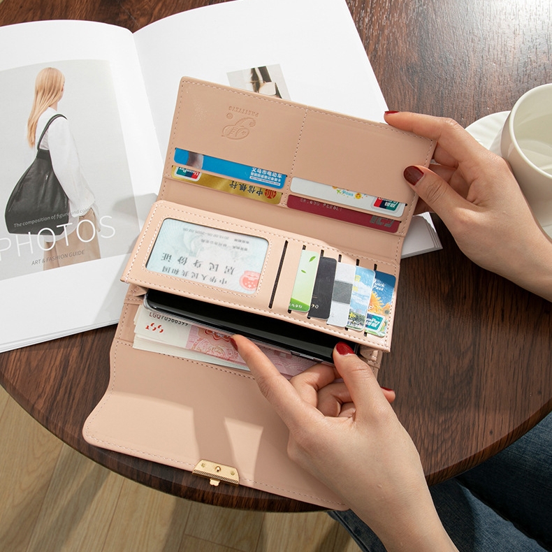 Ví Nữ Dài Cầm Tay Cao Cấp Sang Trọng Phong Cách Hàn Quốc TVNN441