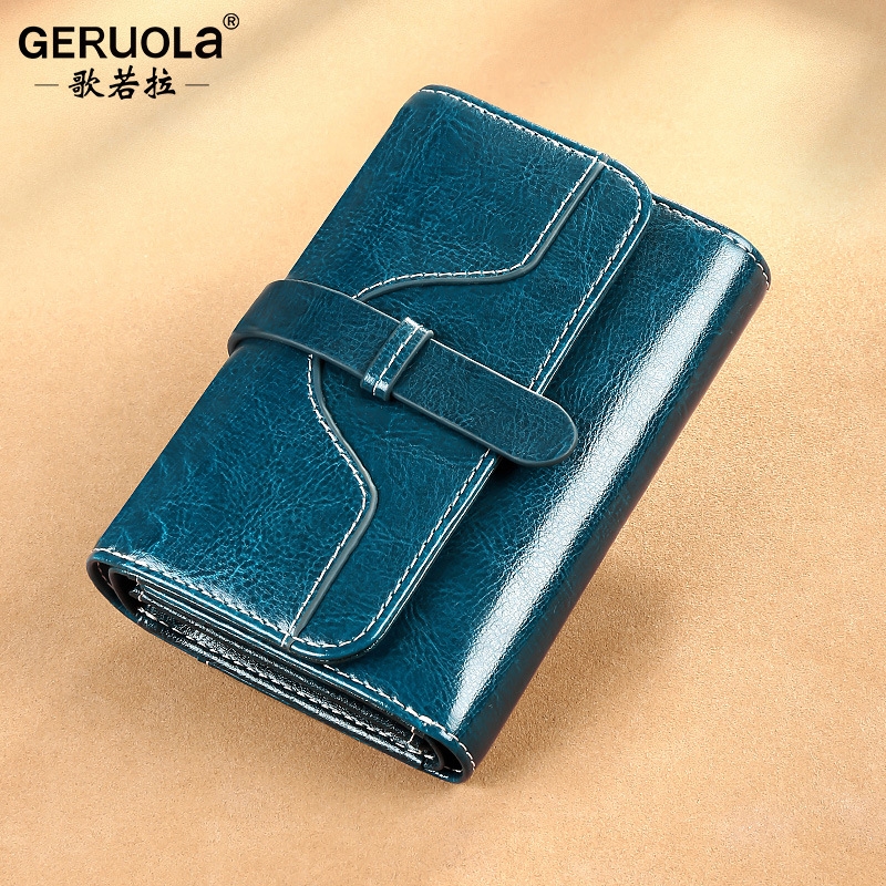 Ví Nữ Mini Da Bò Cao Cấp Chống Đánh Cắp Thông Tin Thẻ TVNN375