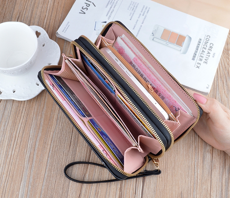 Ví Cầm Tay Nữ Dài Cao Cấp Phong Cách Hàn Quốc TVNN471