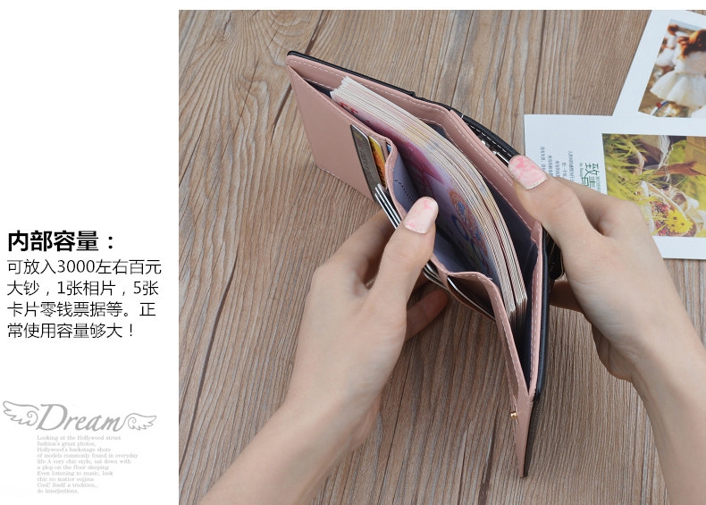 Ví Nữ Mini Cầm Tay Nhiều Ngăn Để Thẻ Cao Cấp Sang Trọng Phong Cách Hàn Quốc TVNN501