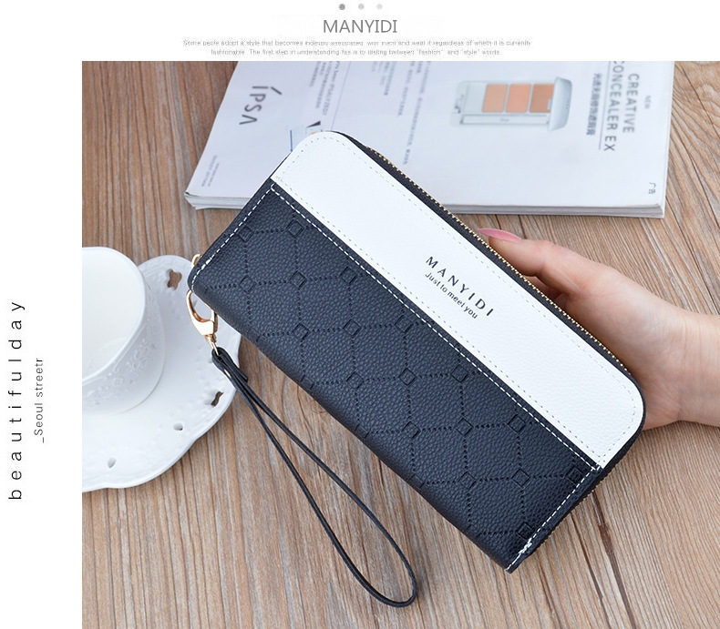 Ví Cầm Tay Nữ Dài Cao Cấp Phong Cách Hàn Quốc TVNN464