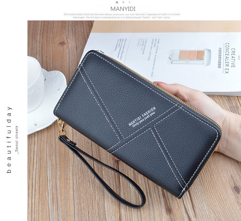 Ví Cầm Tay Nữ Dài Cao Cấp Phong Cách Hàn Quốc TVNN471