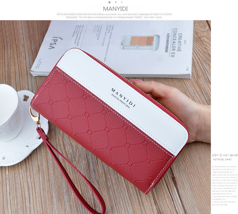 Ví Cầm Tay Nữ Dài Cao Cấp Phong Cách Hàn Quốc TVNN464