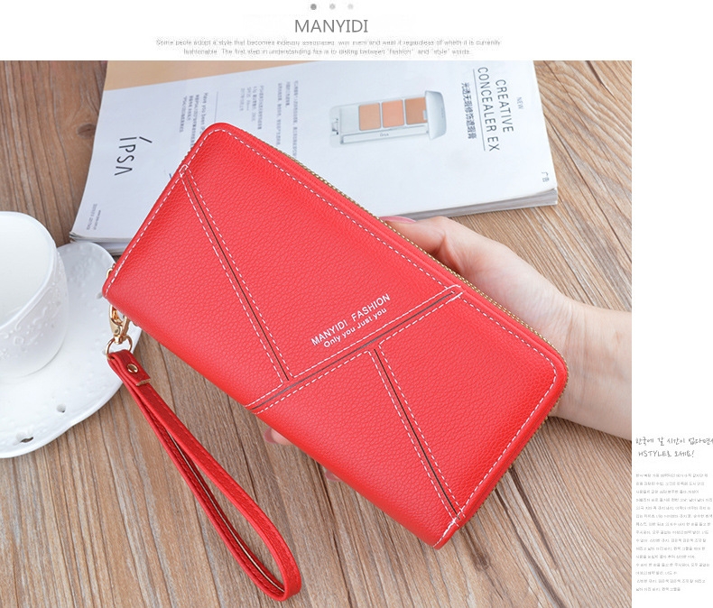 Ví Cầm Tay Nữ Dài Cao Cấp Phong Cách Hàn Quốc TVNN471