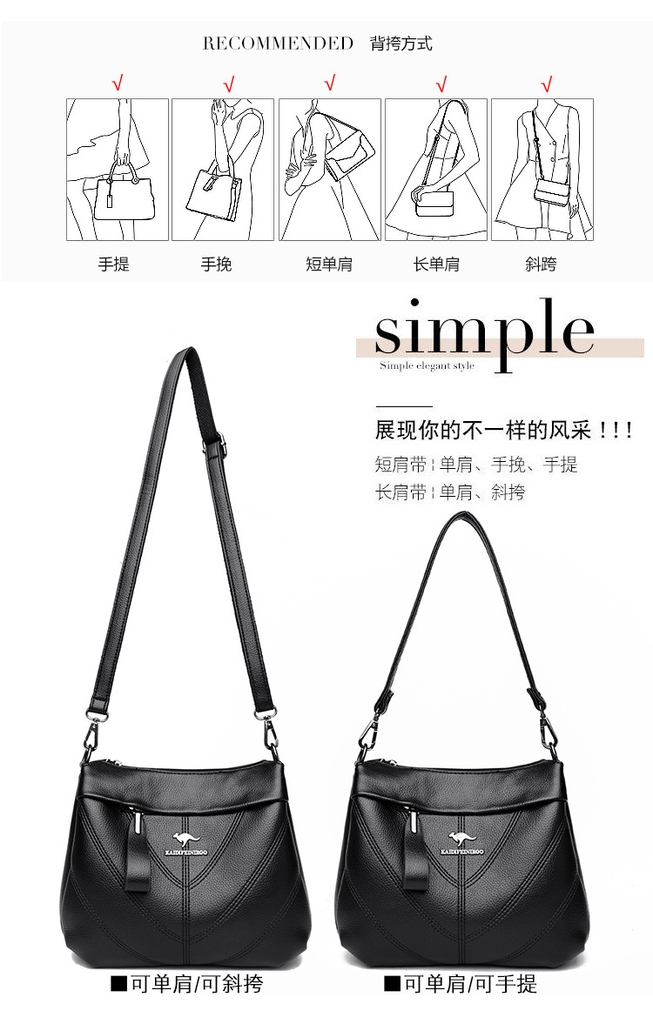 Túi Xách Nữ Đeo Vai Cao Cấp Phong Cách Hiện Đại Âu Mỹ TVNN470