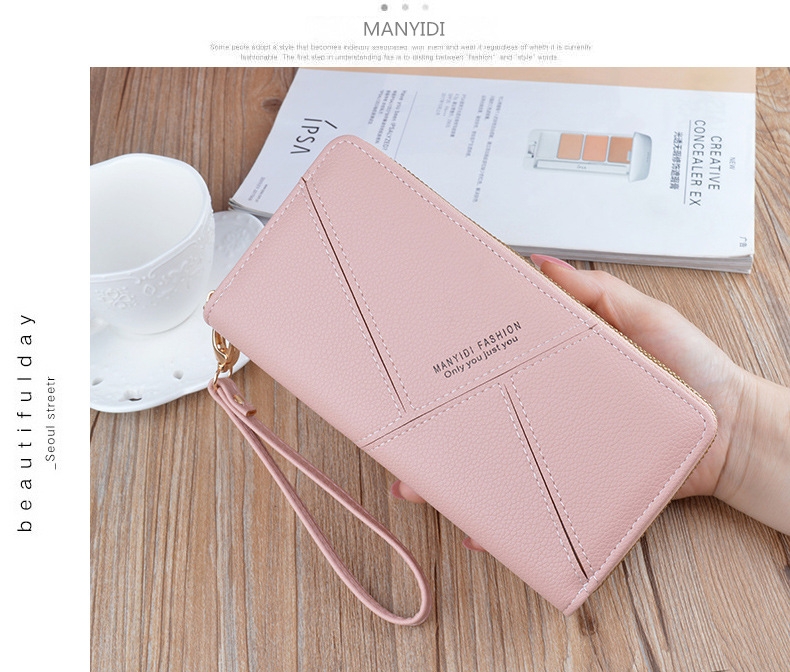 Ví Cầm Tay Nữ Dài Cao Cấp Phong Cách Hàn Quốc TVNN471