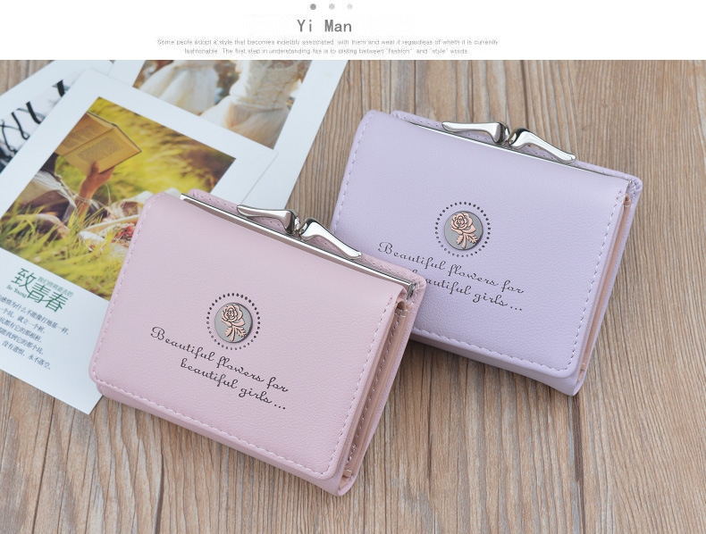 Ví Nữ Mini Cầm Tay Nhiều Ngăn Để Thẻ Cao Cấp Sang Trọng Phong Cách Hàn Quốc TVNN501