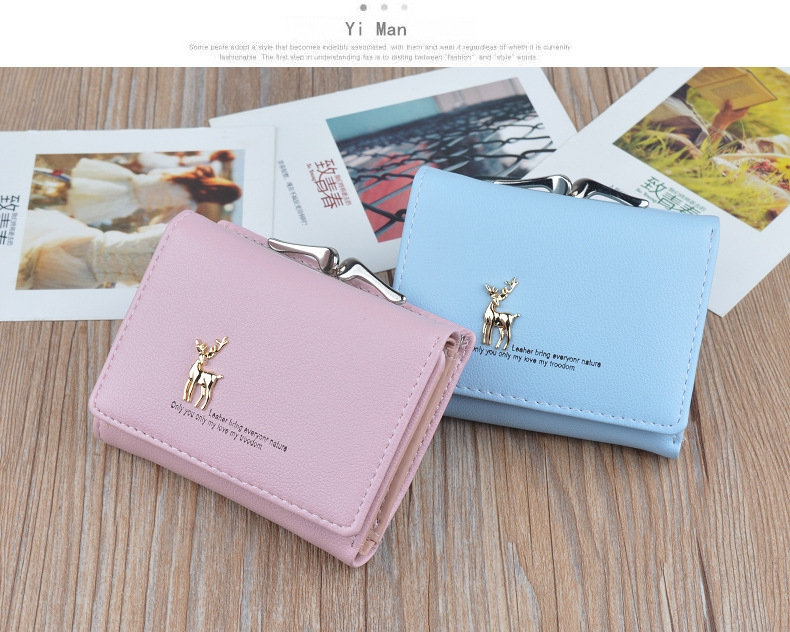 Ví Nữ Mini Cầm Tay Nhiều Ngăn Để Thẻ Cao Cấp Sang Trọng Phong Cách Hàn Quốc TVNN502