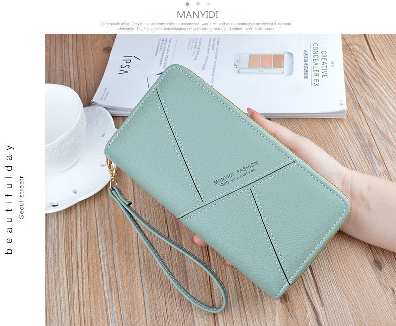 Ví Cầm Tay Nữ Dài Cao Cấp Phong Cách Hàn Quốc TVNN471