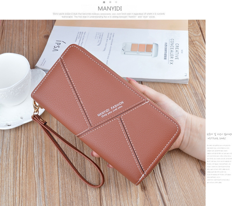 Ví Cầm Tay Nữ Dài Cao Cấp Phong Cách Hàn Quốc TVNN471