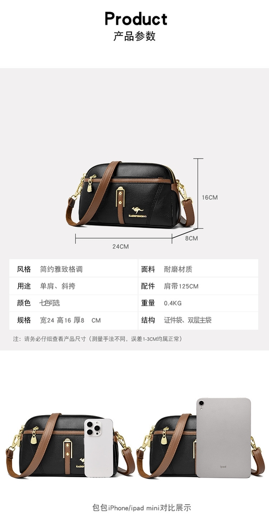 Túi Xách Nữ Đeo Vai Cao Cấp Phong Cách Hiện Đại Âu Mỹ TVNN476