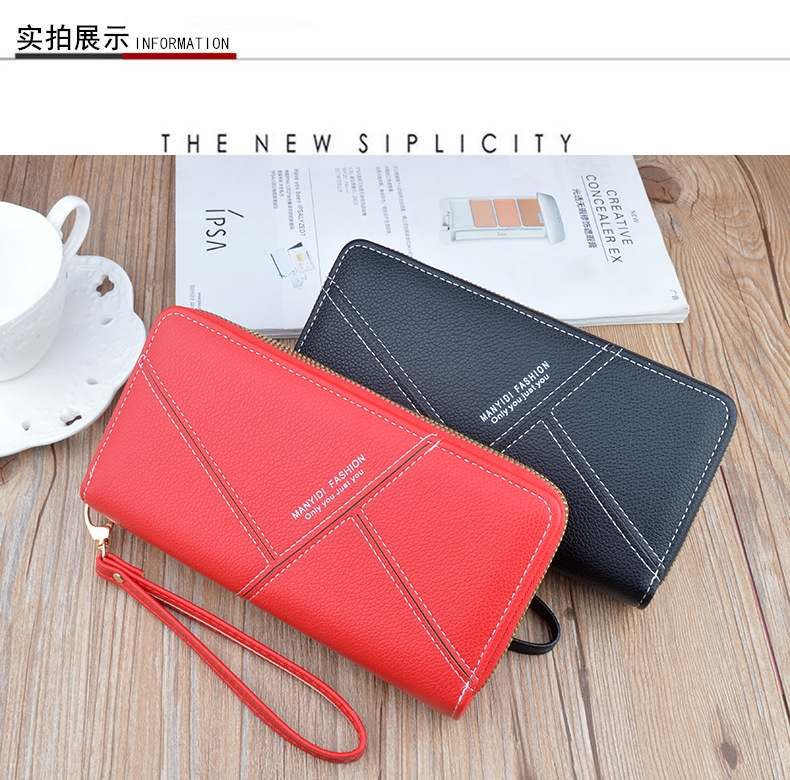 Ví Cầm Tay Nữ Dài Cao Cấp Phong Cách Hàn Quốc TVNN471