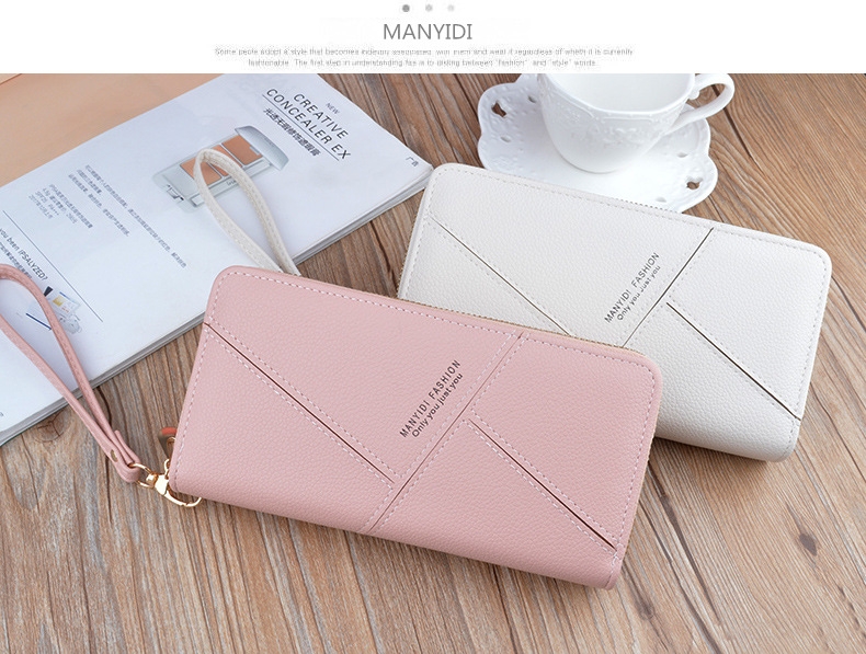 Ví Cầm Tay Nữ Dài Cao Cấp Phong Cách Hàn Quốc TVNN471