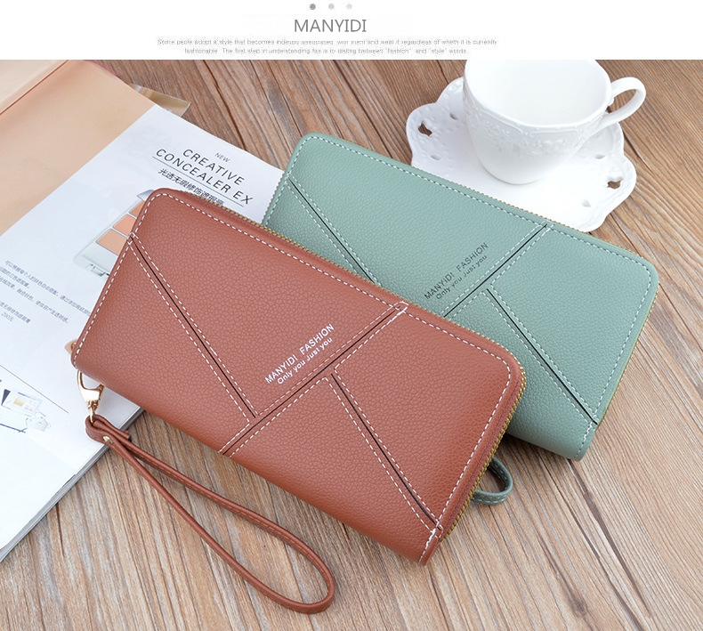 Ví Cầm Tay Nữ Dài Cao Cấp Phong Cách Hàn Quốc TVNN471