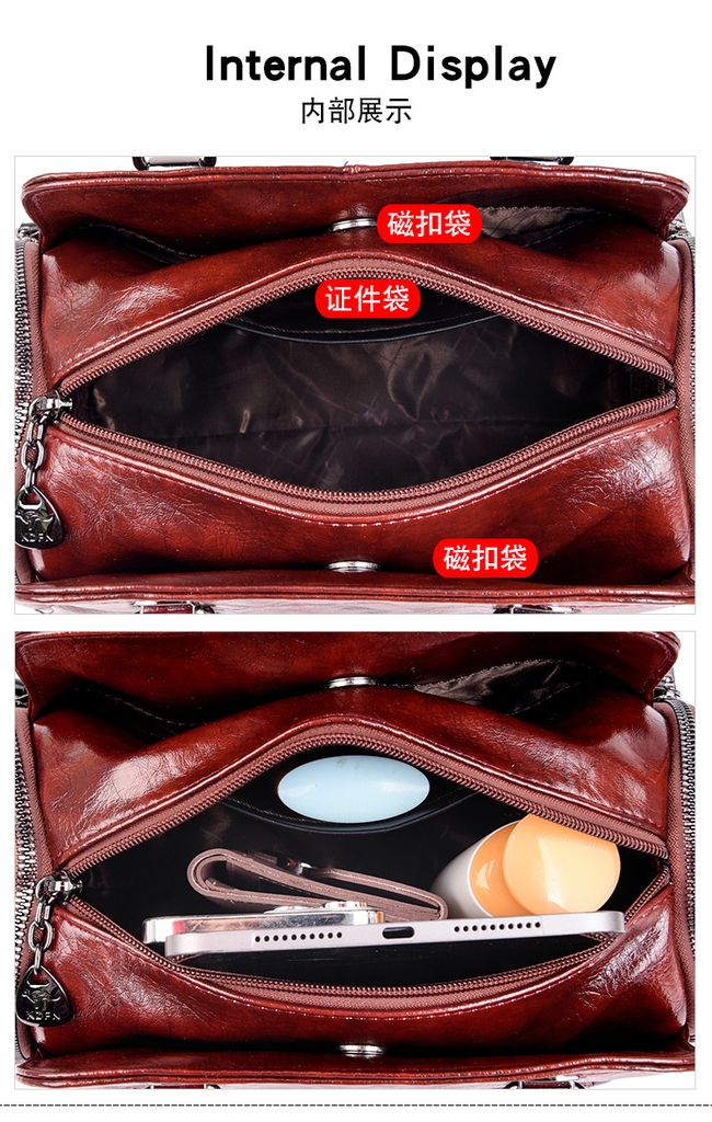 Túi Xách Nữ Đeo Vai Cao Cấp Phong Cách Hiện Đại Âu Mỹ TVNN485