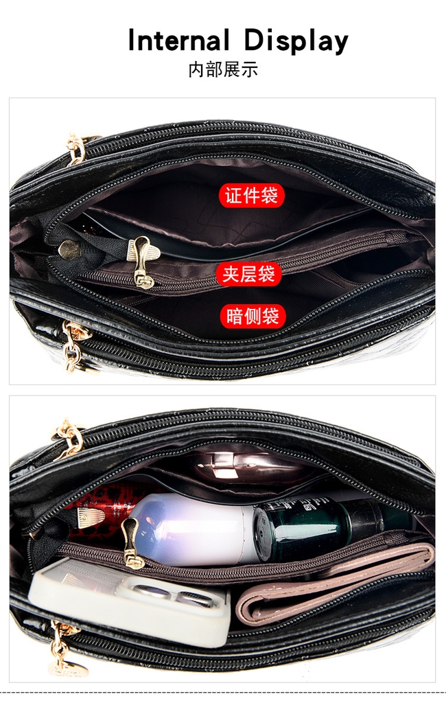 Túi Xách Nữ Đeo Vai Cao Cấp Phong Cách Hiện Đại Âu Mỹ TVNN497