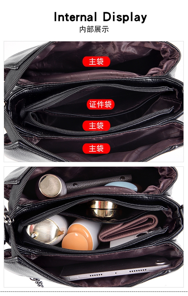 Túi Xách Nữ Đeo Vai Cao Cấp Phong Cách Hiện Đại Âu Mỹ TVNN470