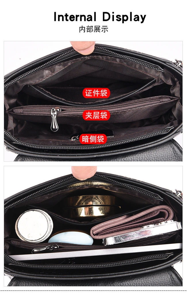 Túi Xách Nữ Đeo Vai Cao Cấp Phong Cách Hiện Đại Âu Mỹ TVNN458